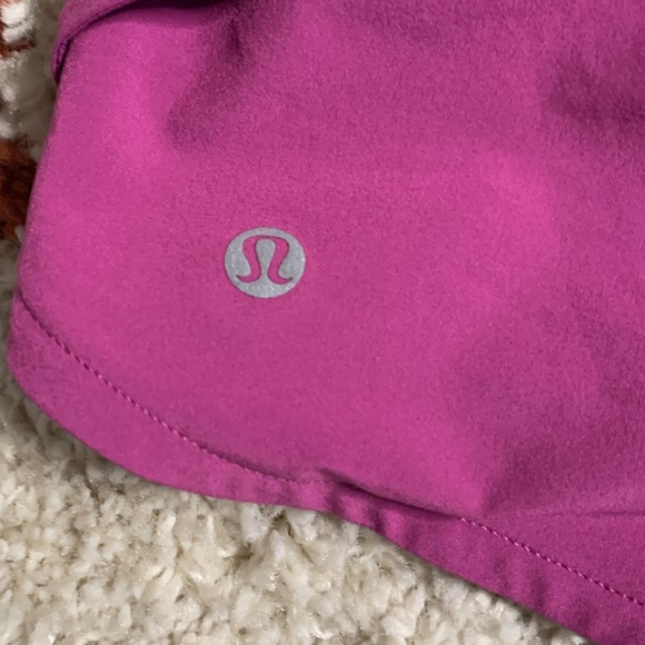 Lululemon- Size 10- 2.5”- Moonlit Magenta- Low-Rise Speed-Up Shorts - Picture 12 of 16